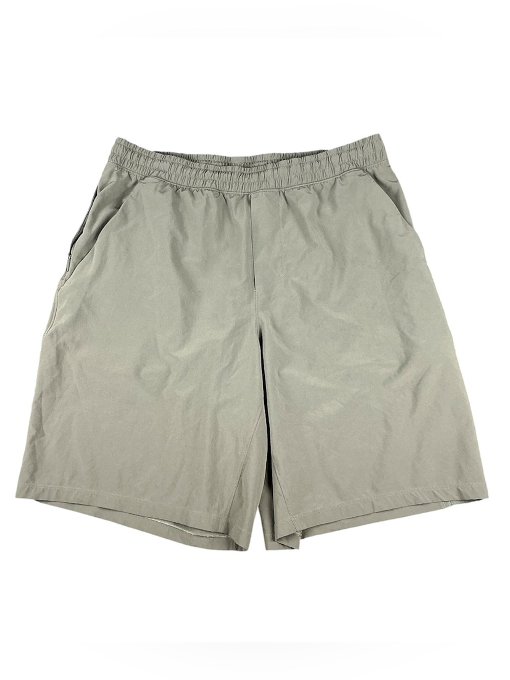 Lululemon Pace Breaker Linerless Short 9’’ inseam Athletic Shorts Beige Sz L
